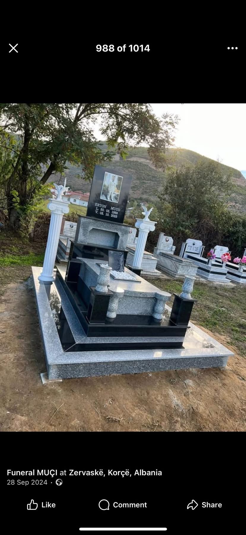 Monument nga Shërbimet Funerale Muçi 11