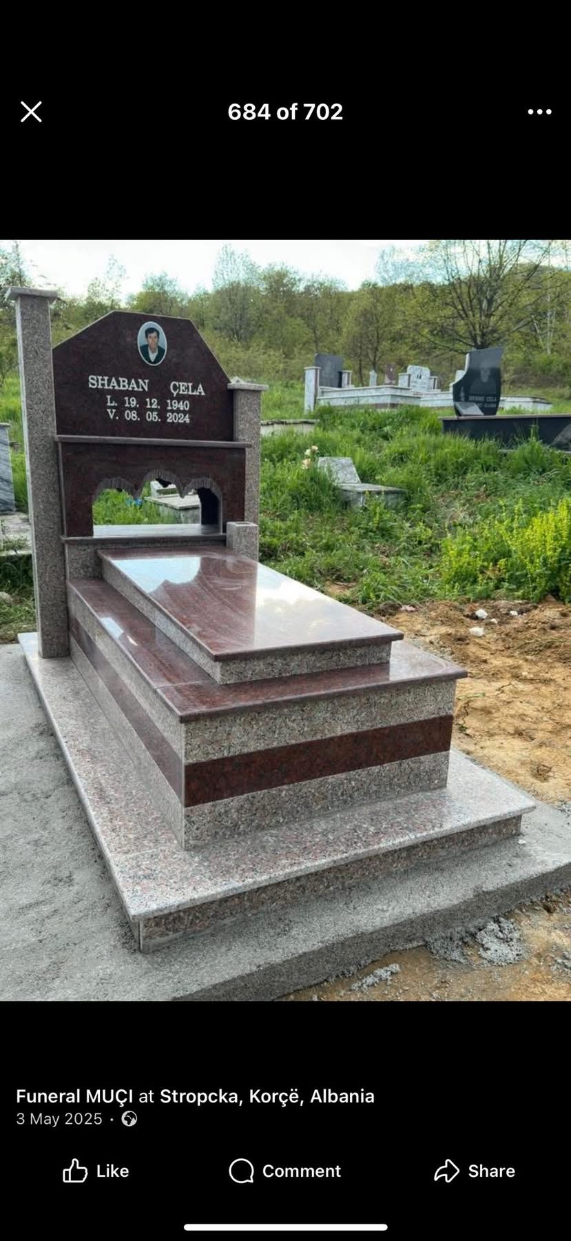 Monument nga Shërbimet Funerale Muçi 12